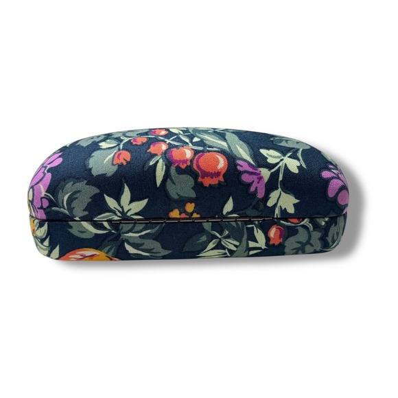 Vera Bradley Floral Eyeglass Case Glasses Spectacles Protector Hard Shell - Picture 5 of 5